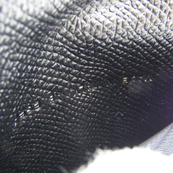 Bvlgari Logo Button Women,Men Leather Key Case Black - Picture 10 of 10